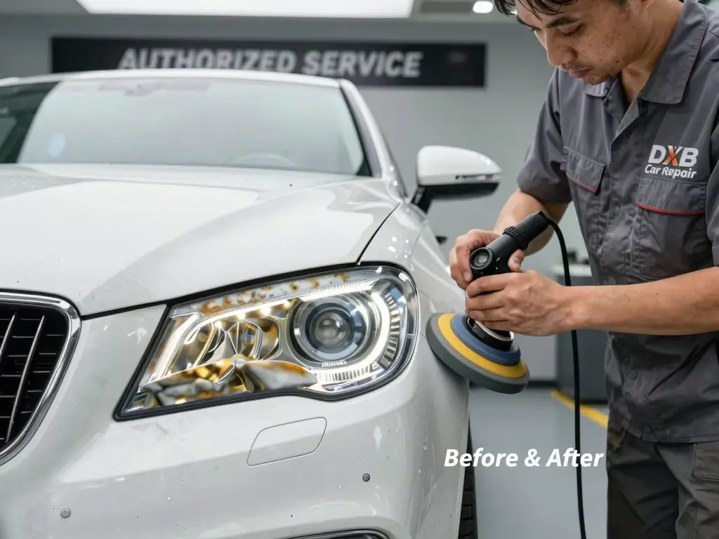 Car Headlight Change